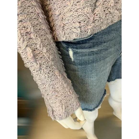 HYFVE Beautiful lilac spring sweater S M L - Picture 5 of 6